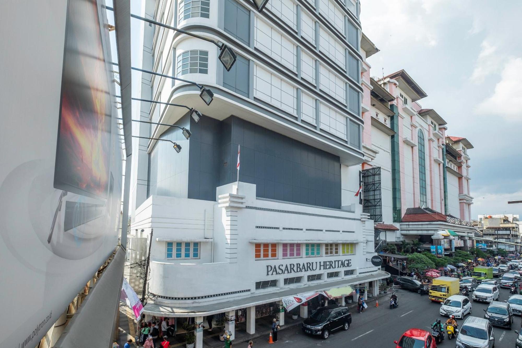 Super Oyo Collection O Hotel Pasar Baru Heritage Bandung Ngoại thất bức ảnh